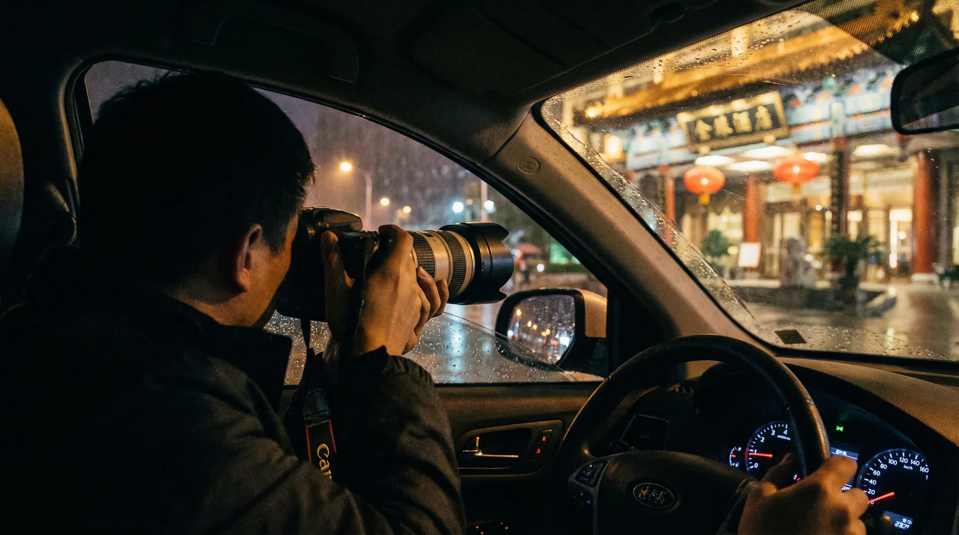高校体育app - 记者深夜跟踪拍摄明星行踪
